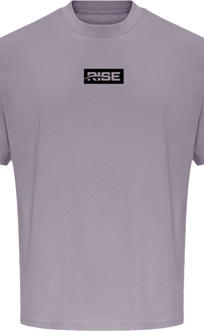 SEASON 2 LOGO ON LAVENDER OVERSIZE TEE